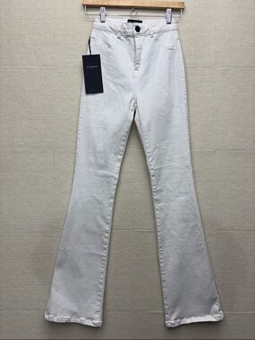 FITJEANS White High-Rise Flare Jeans small